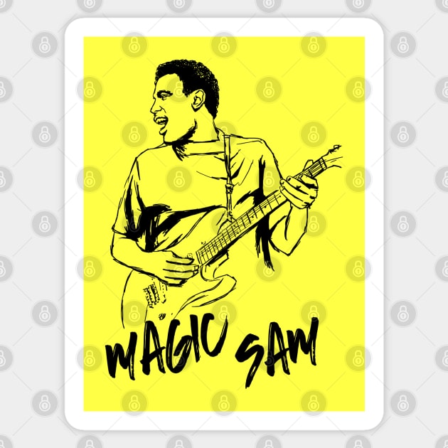 Magic Sam Sticker by Erena Samohai